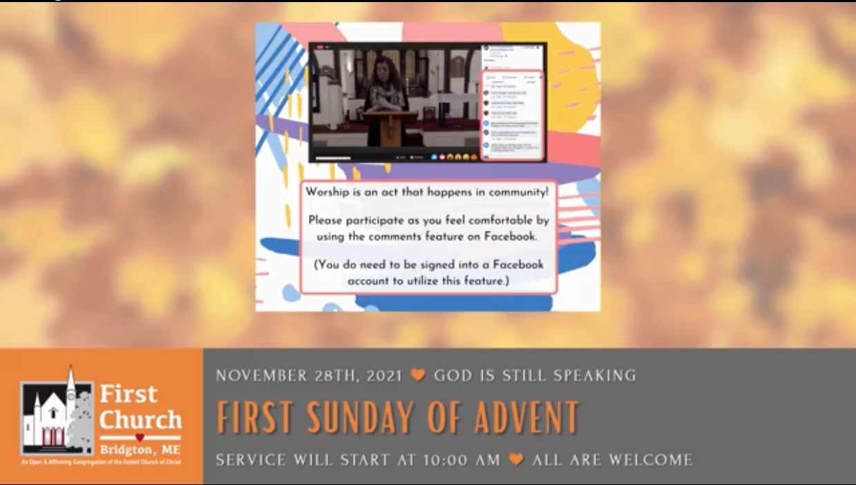 Click here to watch Sunday's service!