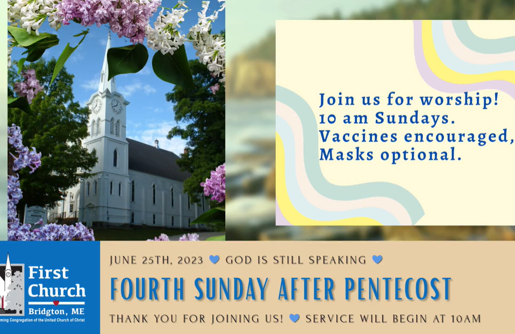 Click here to watch Sunday's service!