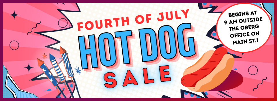 hot dog sale homepage